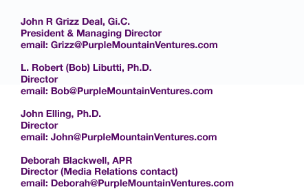 Main Staff Contact Information